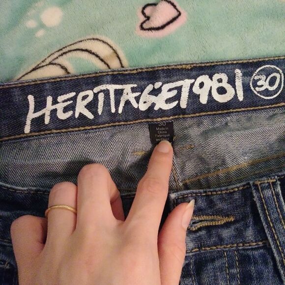 Heritage 1981 Button Fly Straight Leg Jeans - Picture 3 of 5